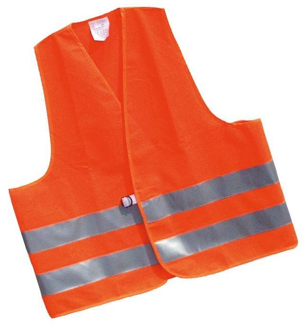Bezpečnostná vesta, oranžová