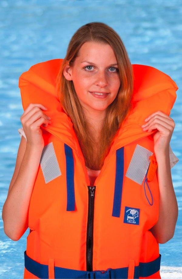 Záchranná vesta pre dospelých, obvod hrudníka 127 - 137 cm
