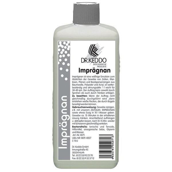 Impregnácia stanov Imprägnan