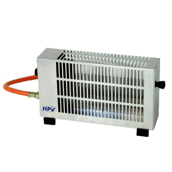 Kempingový ohrievač s bezpečnostným pilotom