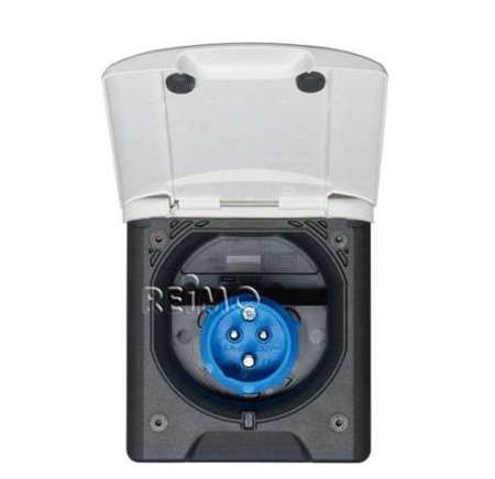 Vonkajšia zásuvka CEE biela