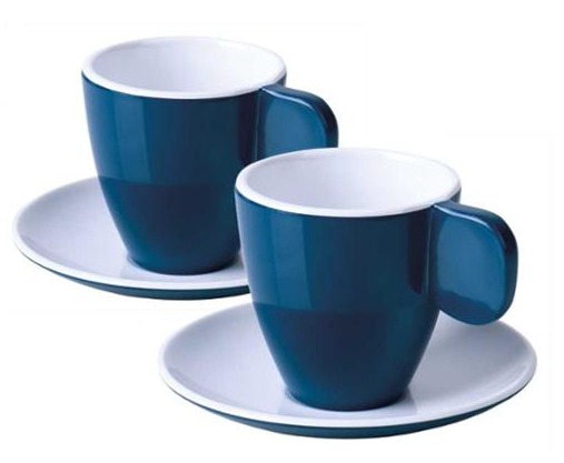 Šálky na espresso modré
