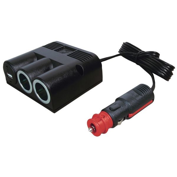 Napájanie Triple Socket USB