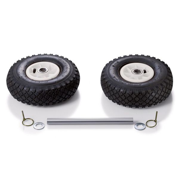 Dvojité oporné koleso na príves easydriver, 260 x 85 mm