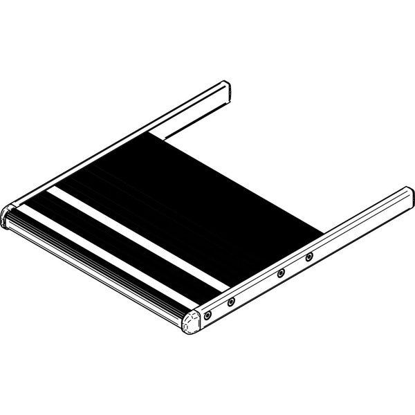 Kompletný nášľapný schodík Thule Slide-Out Step G2 12V 550