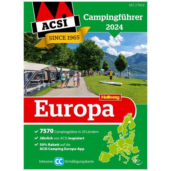 ACSI Sprievodca kempingom v Európe