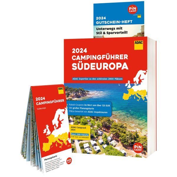 ADAC Sprievodca kempingom v južnej Európe