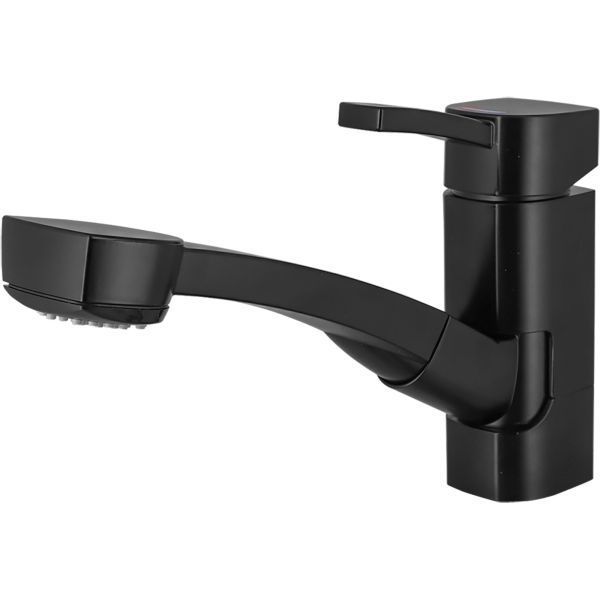 Jednopáková batéria Capri so sprchou Picchina matná čierna