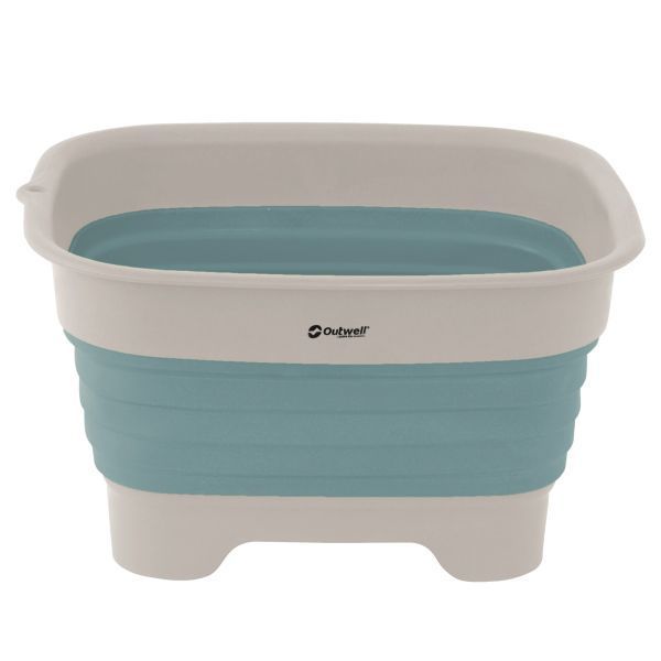 Miska na umývanie riadu skladacia sivomodrá