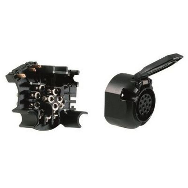 13 pólová zásuvka DIN