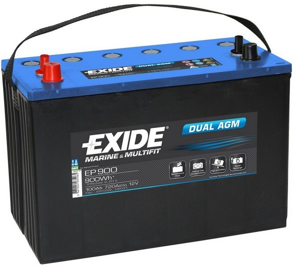 Batéria EXIDE Dual AGM EP 900