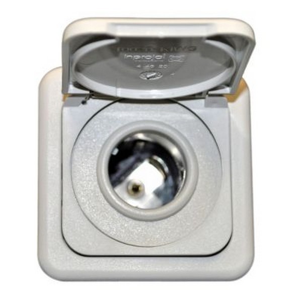 Zásuvka s vekom 12 V