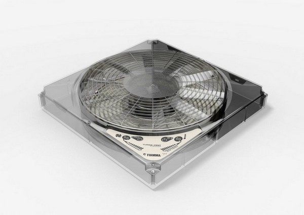 Ventilátor Fiamma F Premium pre strešné okno Fiamma Vent F 400x400 mm