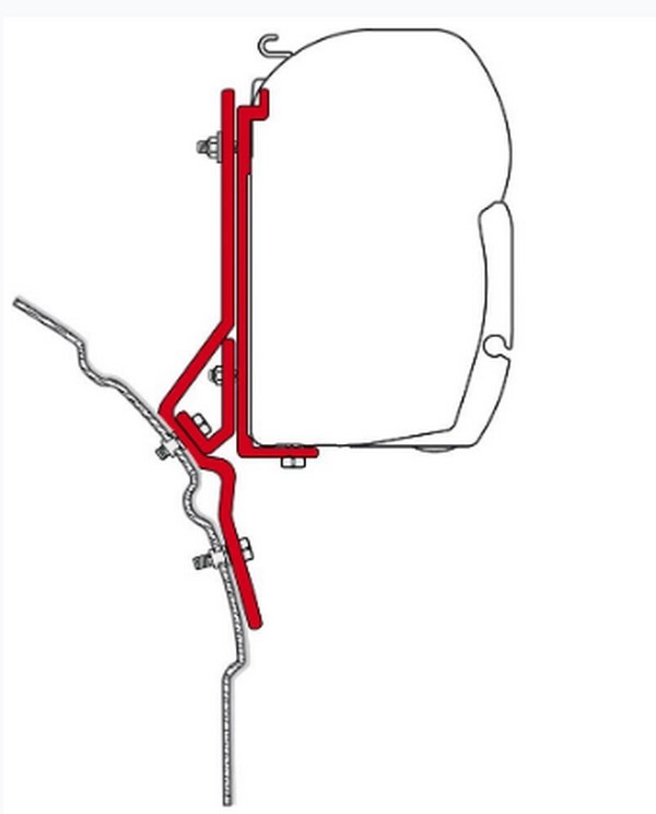 Adaptér Kit VW T4, T4 Lift Roof