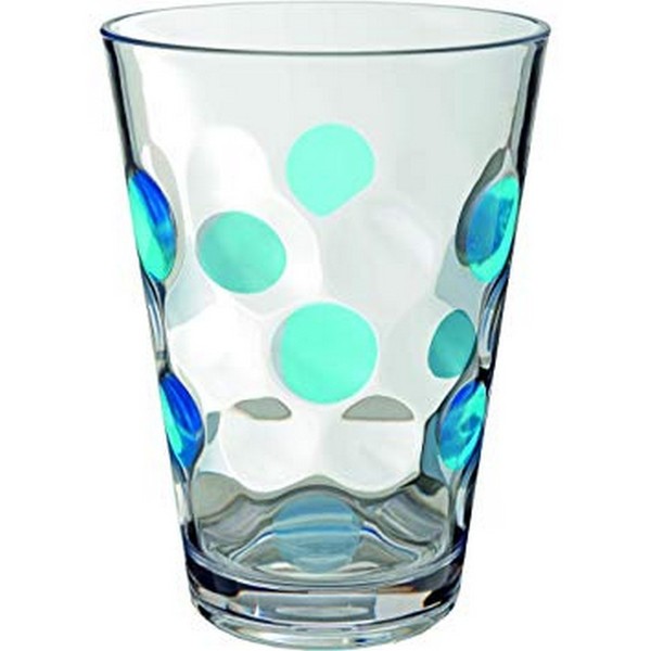 Poháre s modrými guličkami