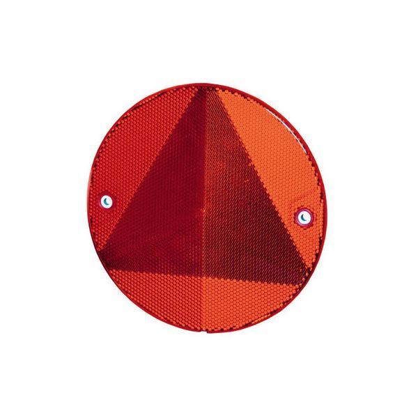 Odrazka červená skrutkovacia ⌀ 156 mm