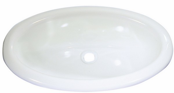 Oválne umývadlo