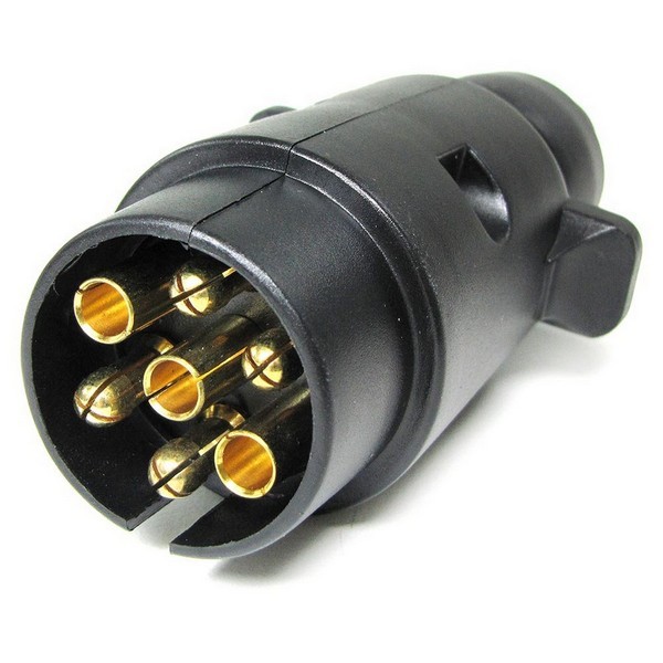 7 pólová zástrčka ISO 1724 plastová