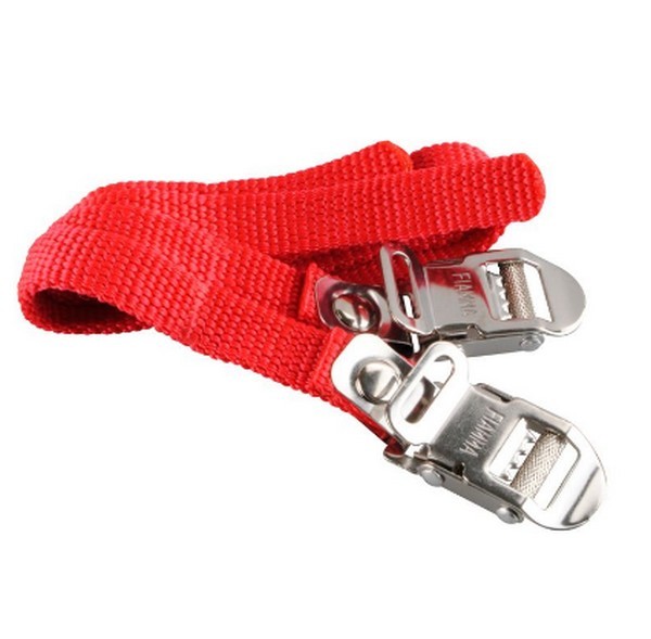 Španovacie úchyty Fiamma Security Strip, červené 