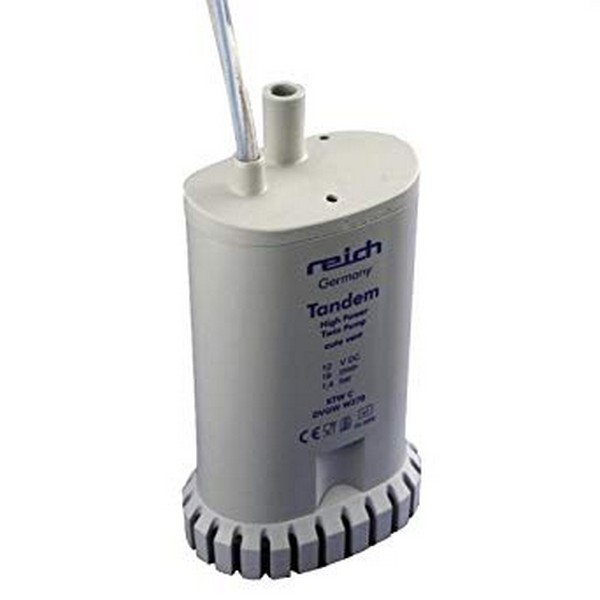 Ponorné čerpadlo Tandem 12 V / 19 l / 1,4 bar