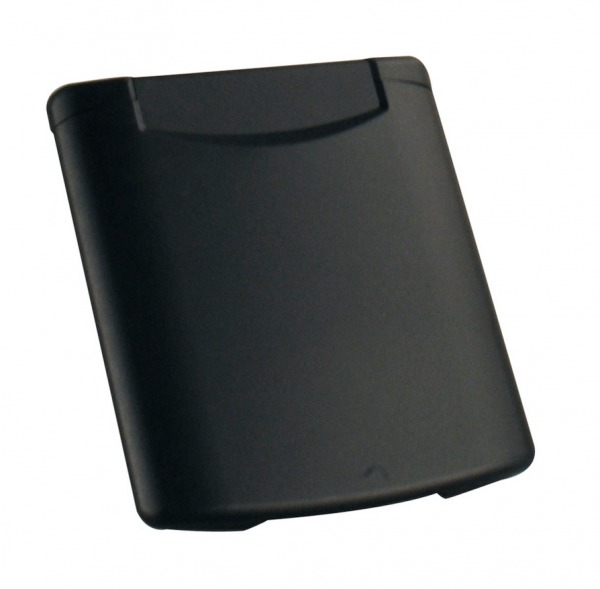 Vonkajšia prípojka na vodu bez nalievacieho hrdla čierna