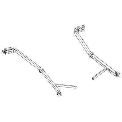 Rameno s pružinou 3 m Thule Omnistor 9200, pravé