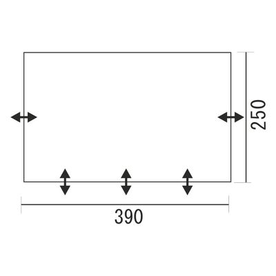 Čiastočný stan Gemini Pro 390