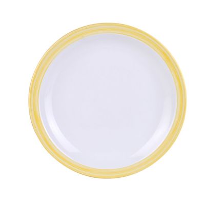 Plytký tanier Bistro žltý