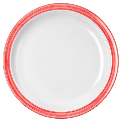Jedálenský tanier Bistro červený