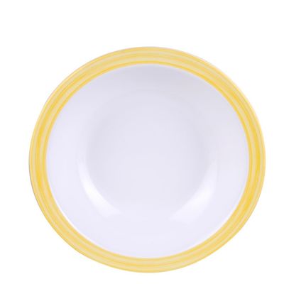 Polievkový tanier Bistro žltý