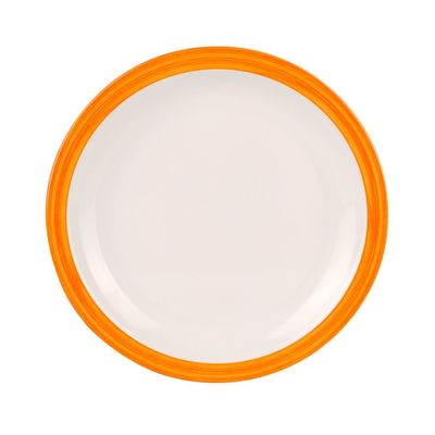 Plytký tanier Bistro oranžový