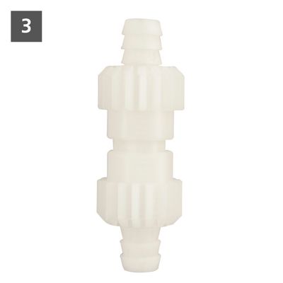 V-kus so skrutkovými maticami