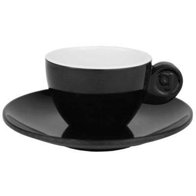 Sada espresso Quadrato Black and White