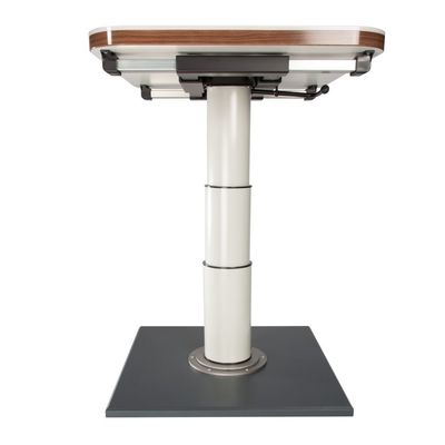 Rám jedného stola s mechanizmom otáčania a radenia