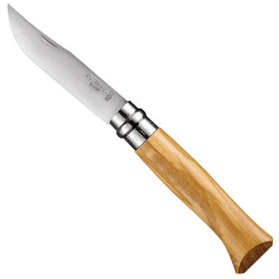 Opinel zatvárací nôž č. 8 z olivového dreva