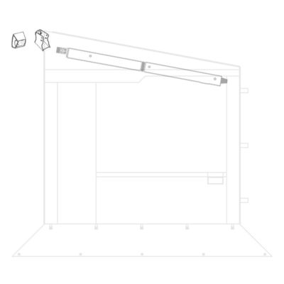 Montážna súprava puzdra napínacej tyče Thule Omnistor 9200