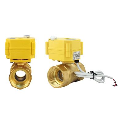 Elektrický odtokový ventil LILIE GreyYELLOW 1¼ "