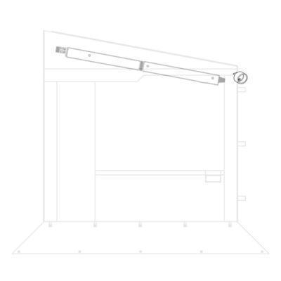 Pripojovacie napätie na prednej strane, kruhové