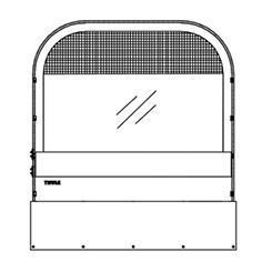 Okno Vložte bočný Thule QuickFit