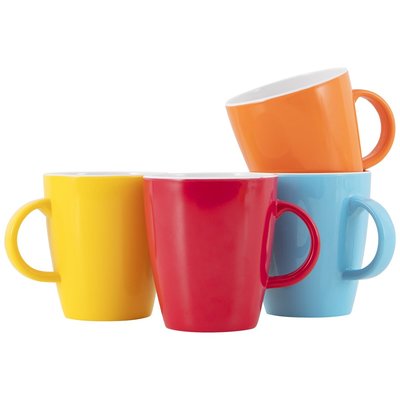 Šálka Color Line 380 ml, set - 4ks
