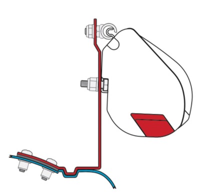 Adaptér na markízu F35 Vito SD od 2004