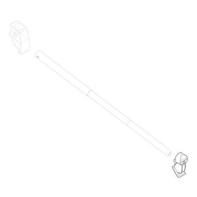 Napnutie krokvového spojenia vpredu, dĺžka markízy 4 - 6 m