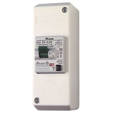 Poistková skrinka SK 3 s RCCB 25 A