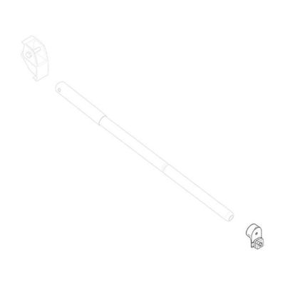 Napnutie krokvového spojenia vpredu, dĺžka markízy 4 - 4,5 m