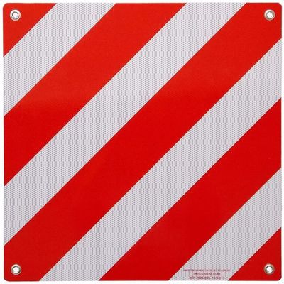 Výstražná tabuľa k nosičom bicyklov pre Taliansko