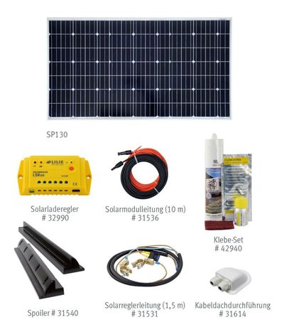 LILIE Solar Set 130 Wp