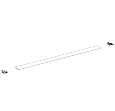 Kryty spodných koncov koncov Thule Omnistor 8000, eloxované, nastavené vľavo + vpravo