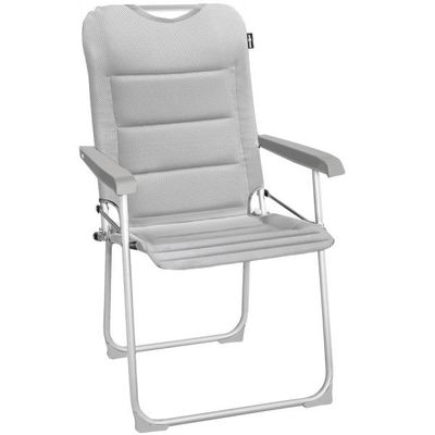 Kempingová stolička Sangria sivá