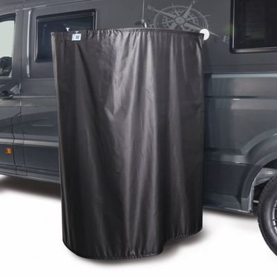 Sprchový záves flexiMAGS čierny