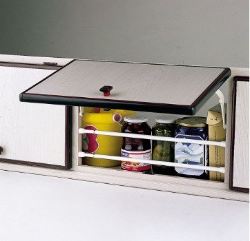 Zábrana do skrinky 19-27 cm